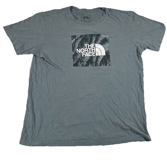 The North Face Box Graphic Logo Short Sleeve T-Shirt Men's Size Large - Picture 1 of 4